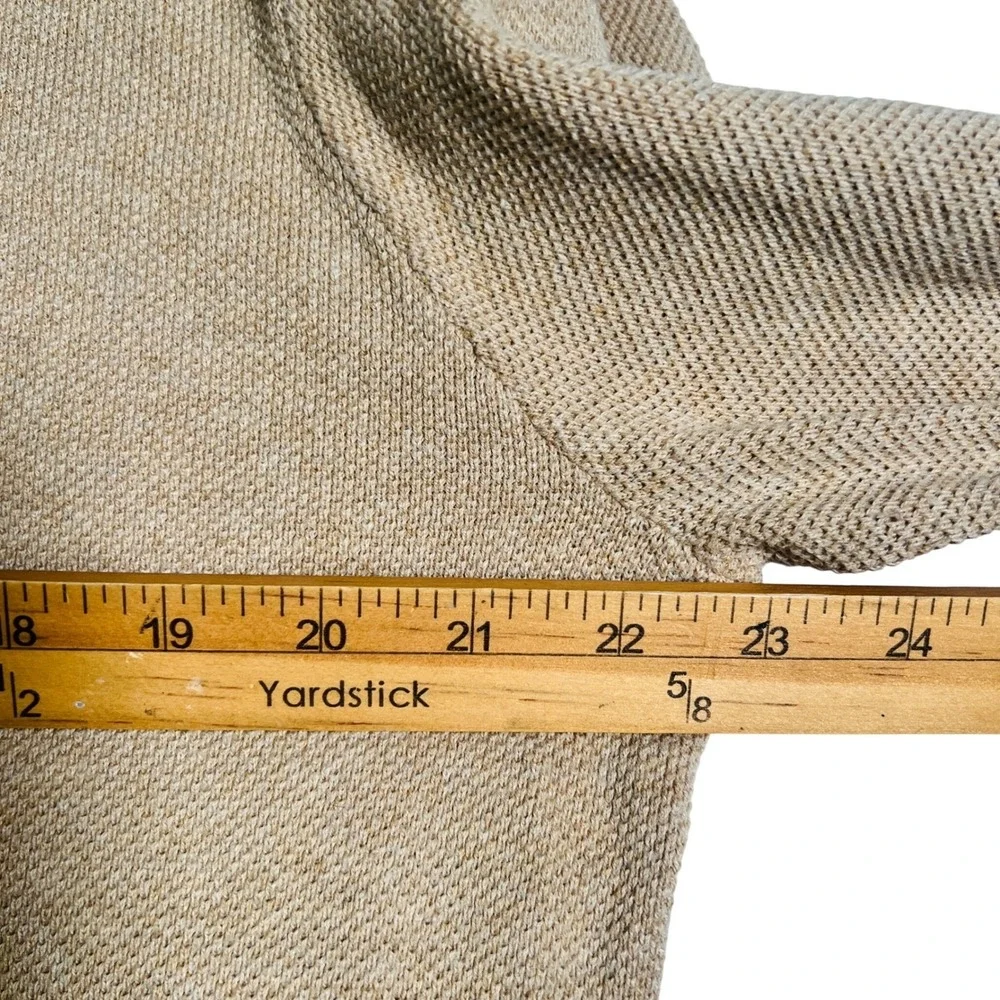 J.Crew Mercantile Lightweight V-Neck Sweater Camel‎ Tan Men's XL